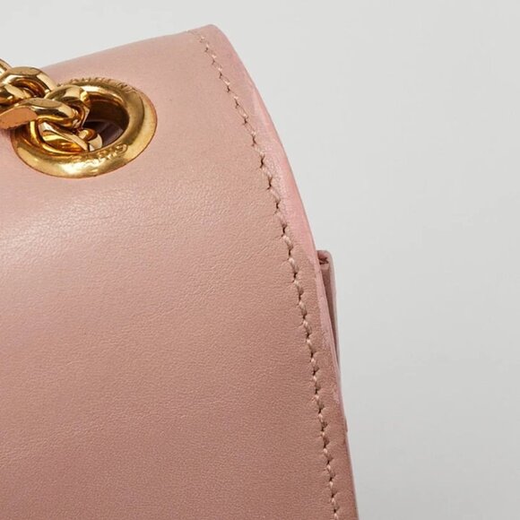 Yves Saint Laurent Pink Leather Monogram Medium Kate Tassel Bag 795-042925 - Picture 6 of 12